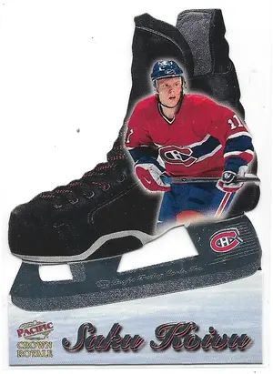 1997-98 Crown Royale Blades of Steel #12 Saku Koivu