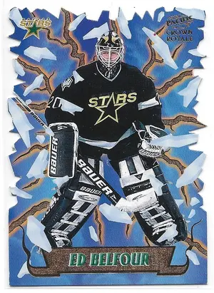 1997-98 Crown Royale Freeze Out Die-Cuts #6 Ed Belfour