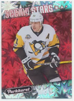 2017-18 PARKHURST - EVGENI MALKIN #SS-8 SEEING STARS RED