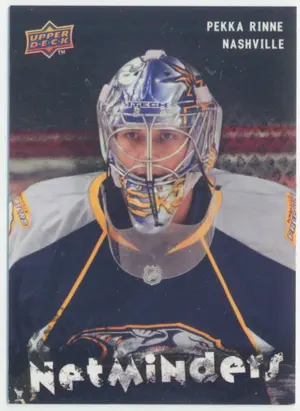 2009-10 UPPER DECK - PEKKA RINNE #NET9 NETMINDERS