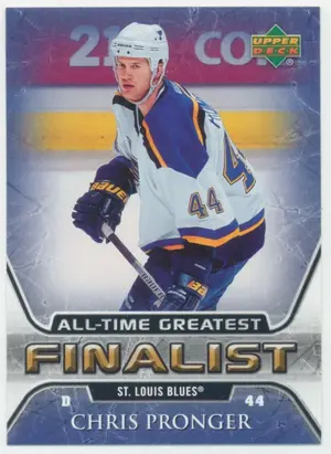 2005-06 UPPER DECK - CHRIS PRONGER #50 ALL-TIME GREATEST FINALIST
