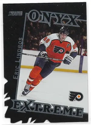 1999-00 Stadium Club Onyx Extreme Die-Cut #OE4 Eric Lindros
