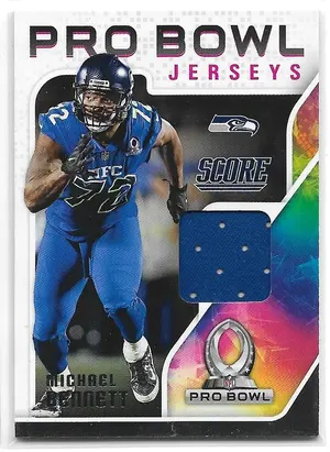 2018 Score Pro Bowl Jerseys #6 Michael Bennett