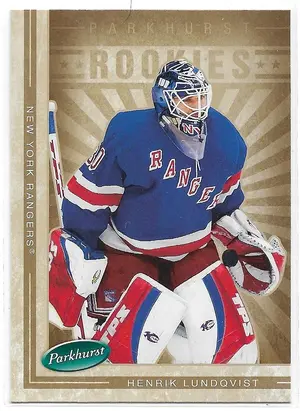 2005-06 Parkhurst #646 Henrik Lundqvist RC