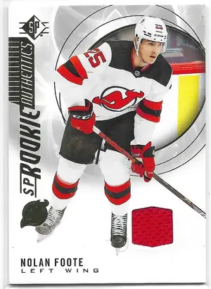 2020-21 SP Jerseys #126 Nolan Foote RC