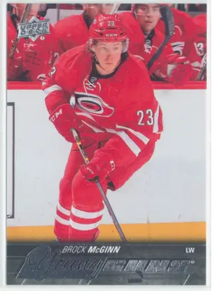 2015-16 UPPER DECK - BROCK McGINN #497 YOUNG GUNS