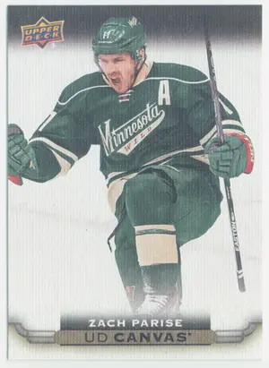 2015-16 UPPER DECK - ZACH PARISE #C43 UD CANVAS