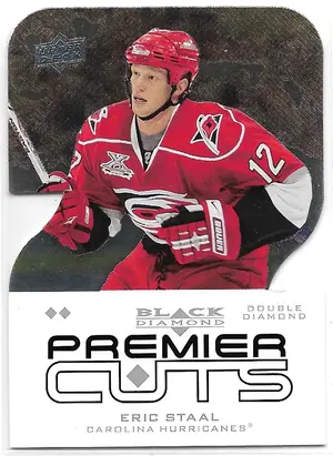 2008-09 Black Diamond Premier Cuts #PDC28 Eric Staal (Double Diamond)