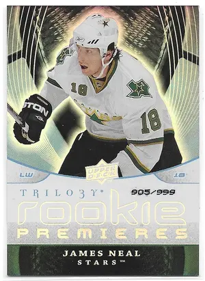 2008-09 Trilogy #127 James Neal RC (905/999)