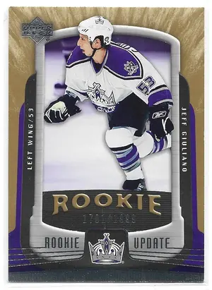 2005-06 Rookie Update #142 Jeff Giuliano RC (1701/1999)
