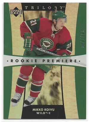 2005-06 Trilogy #269 Mikko Koivu RC (369/999)
