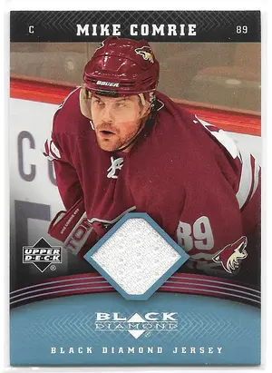 2006-07 Black Diamond Jersey #J-CO Mike Comrie