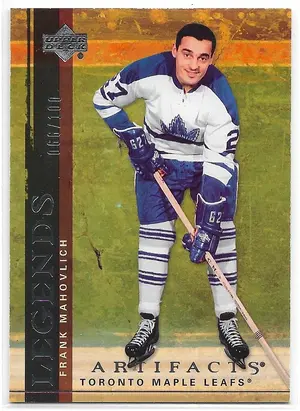 2007-08 Artifacts Silver #117 Frank Mahovlich (066/100)