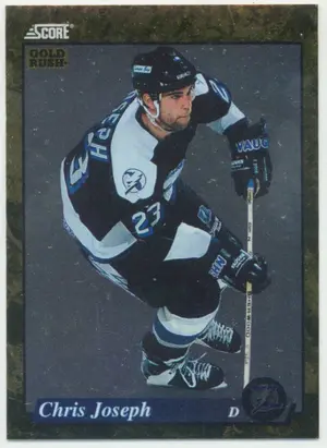 1993-94 SCORE (USA) - CHRIS JOSEPH #576 GOLD RUSH