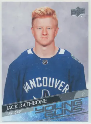 2020-21 UPPER DECK EXTENDED - JACK RATHBONE #717 YOUNG GUNS
