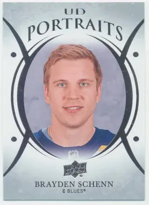 2018-19 UPPER DECK - BRAYDEN SCHENN #P-37 UD PORTRAITS