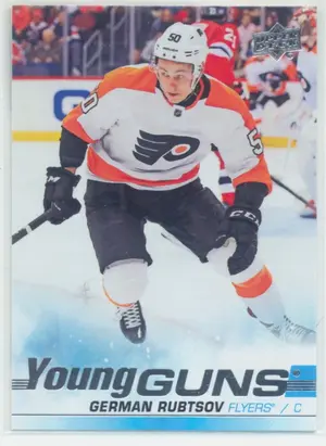 2019-20 UPPER DECK - GERMAN RUBTSOV #486 YOUNG GUNS