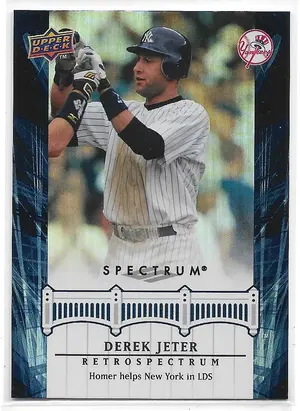 2008 Spectrum Retrospectrum #DJ78 Derek Jeter