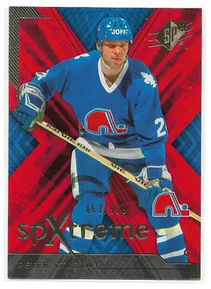 2007-08 SPx SPXtreme #X19 Peter Stastny (463/999)
