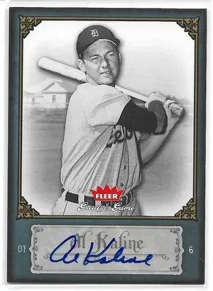2006 Greats of the Game Autographs #1 Al Kaline