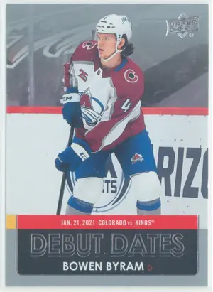 2021-22 UPPER DECK - BOWEN BYRAM #DD-13 DEBUT DATES