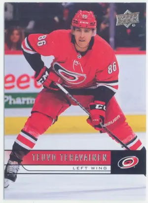 2021-22 UPPER DECK EXTENDED - TEUVO TERAVAINEN #T-14 2006-07 UPPER DECK RETRO