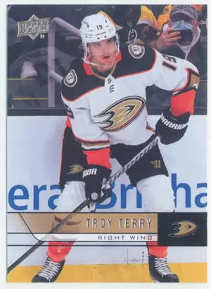 2021-22 UPPER DECK EXTENDED - TROY TERRY #T-1 2006-07 UPPER DECK RETRO