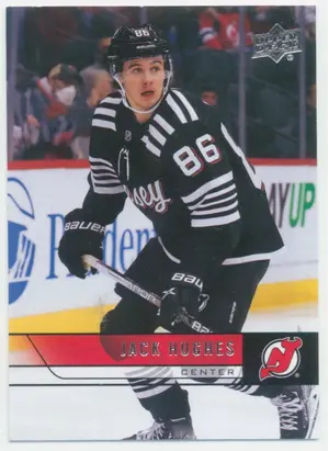 2021-22 UPPER DECK EXTENDED - JACK HUGHES #T-41 2006-07 UPPER DECK RETRO