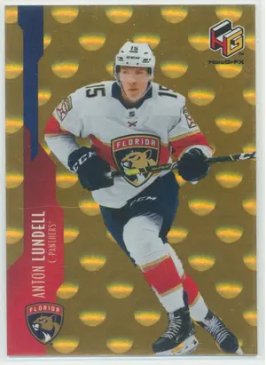 2021-22 UPPER DECK EXTENDED - ANTON LUNDELL #HG-3 HOLOGRFX ROOKIES GOLD