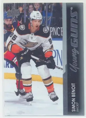 2021-22 UPPER DECK - SIMON BENOIT #228 YOUNG GUNS