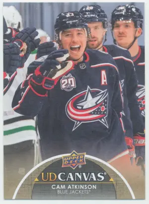 2021-22 UPPER DECK - CAM ATKINSON #C23 UD CANVAS