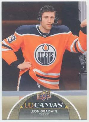 2021-22 UPPER DECK - LEON DRAISAITL #C33 UD CANVAS