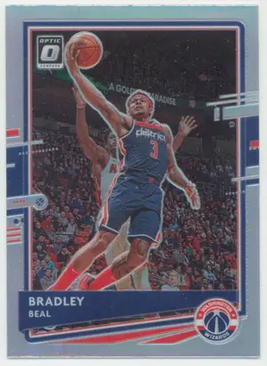 2020-21 Panini Donruss Optic - Bradley Beal #87 Holo Prizm Parallel
