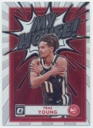 2020-21 Panini Donruss Optic - Trae Young #17 My House!
