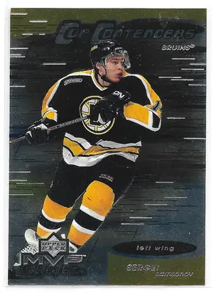 1999-00 MVP Stanley Cup Edition Cup Contenders #CC2 Sergei Samsonov