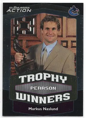 2003-04 ITG Action Trophy Winners #TW-5 Markus Naslund