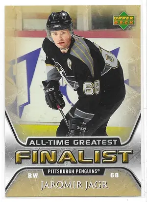 2005-06 Upper Deck All-Time Greatest #48 Jaromir Jagr