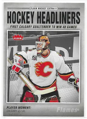 2006-07 Fleer Hockey Headliners #HL20 Miikka Kiprusoff