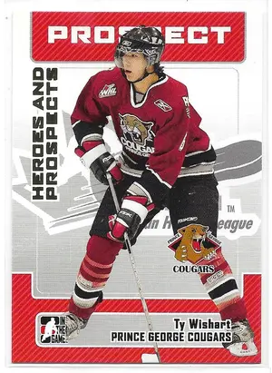 2006-07 ITG Heroes & Prospects #92 Ty Wishart
