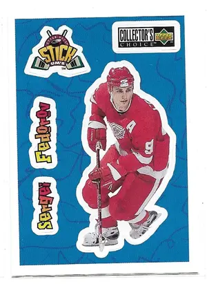 1996-97 Collector's Choice Stick Ums #S23 Sergei Fedorov