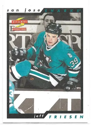 1996-97 Score Golden Blades #4 Jeff Friesen