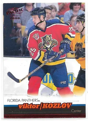1999-00 Pacific Red #173 Viktor Kozlov