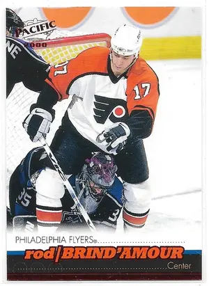 1999-00 Pacific Red #299 Rod Brind'Amour
