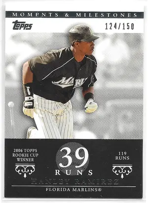 2007 Topps Moments & Milestones #71 Hanley Ramirez (124/150)