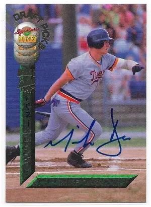 1994 Signature Rookies Draft Picks Signatures #45 Mike Darr (1521/7750)