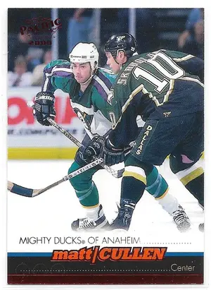 1999-00 Pacific Red #1 Matt Cullen