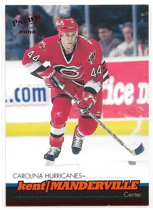 1999-00 Pacific Red #77 Kent Manderville