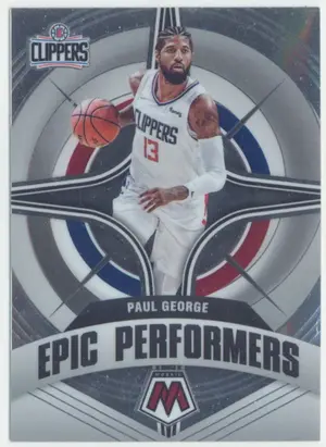 2021-22 Panini Mosaic - Paul George #15 Epic Performers