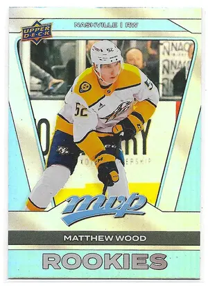 2025-26 MVP Silver Collection CDD Exclusive #262 Matthew Wood RC