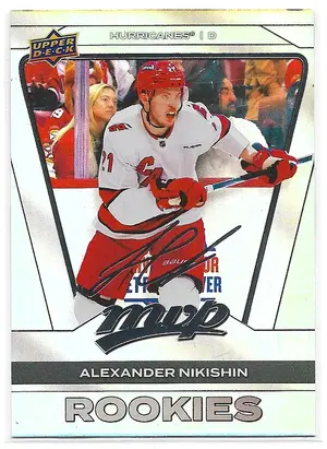 2025-26 MVP Silver Collection CDD Exclusive Silver Script #256 Alexander Nikishin RC